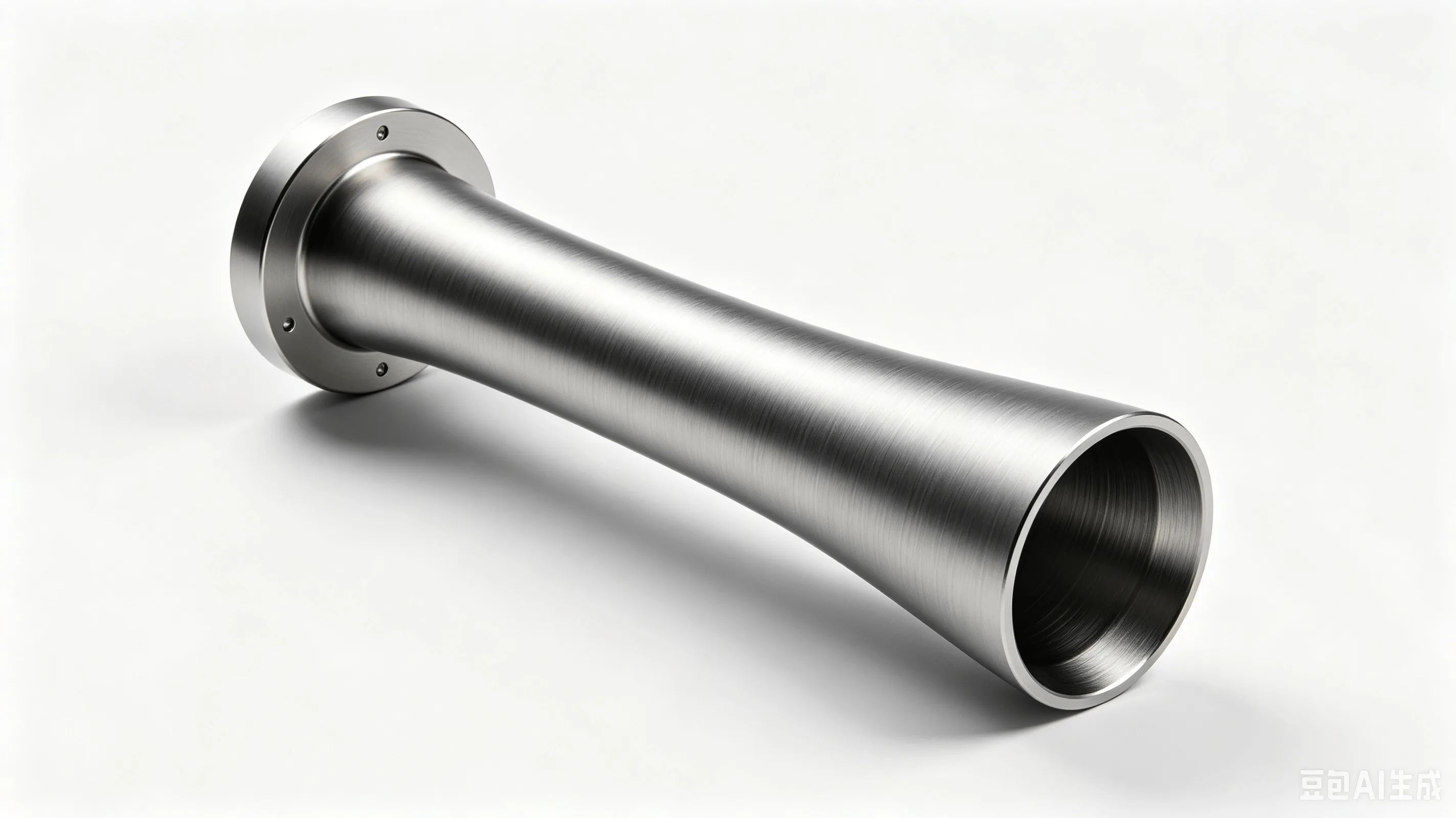 Titanium Acoustic Waveguide Extension — Grade 5 Ti-6Al-4V Product Rendering