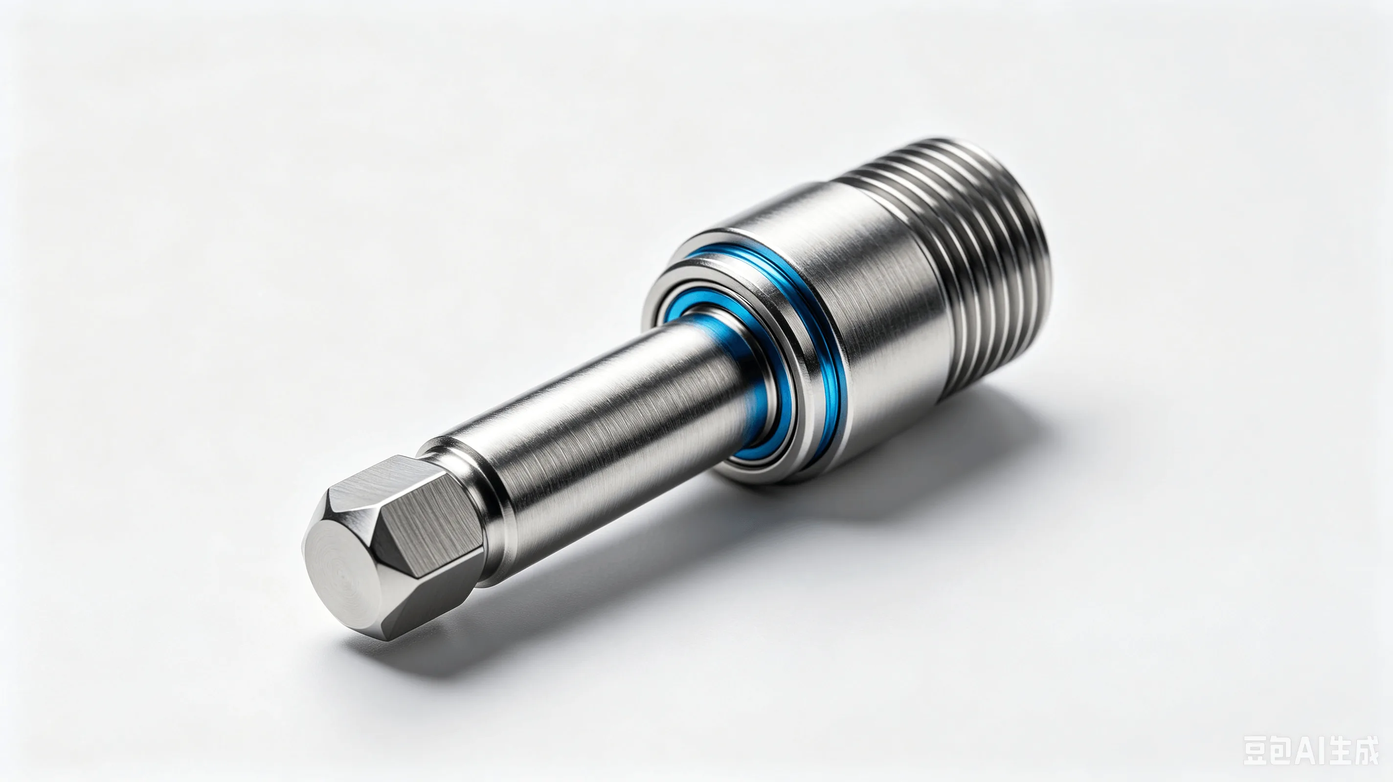 Titanium Brake Lever Pivot Pin — Grade 5 Ti-6Al-4V Product Rendering