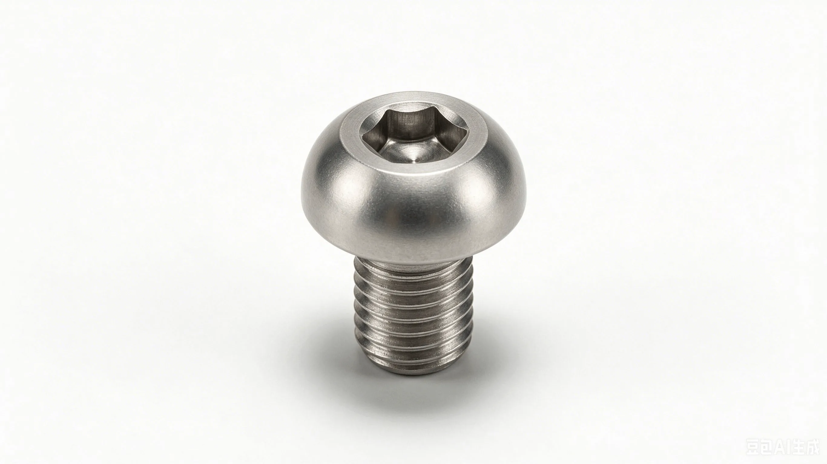 Titanium Fender Mounting Bolt — Grade 5 Ti-6Al-4V Product Rendering