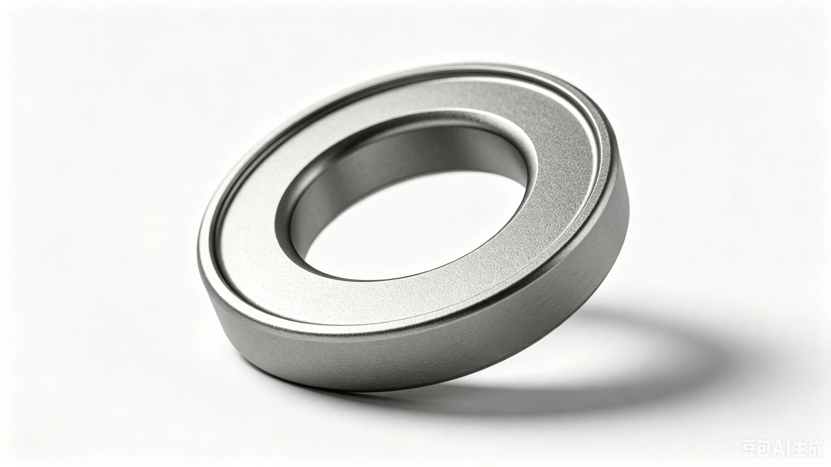 Titanium Headset Spacer — Grade 5 Ti-6Al-4V Product Rendering