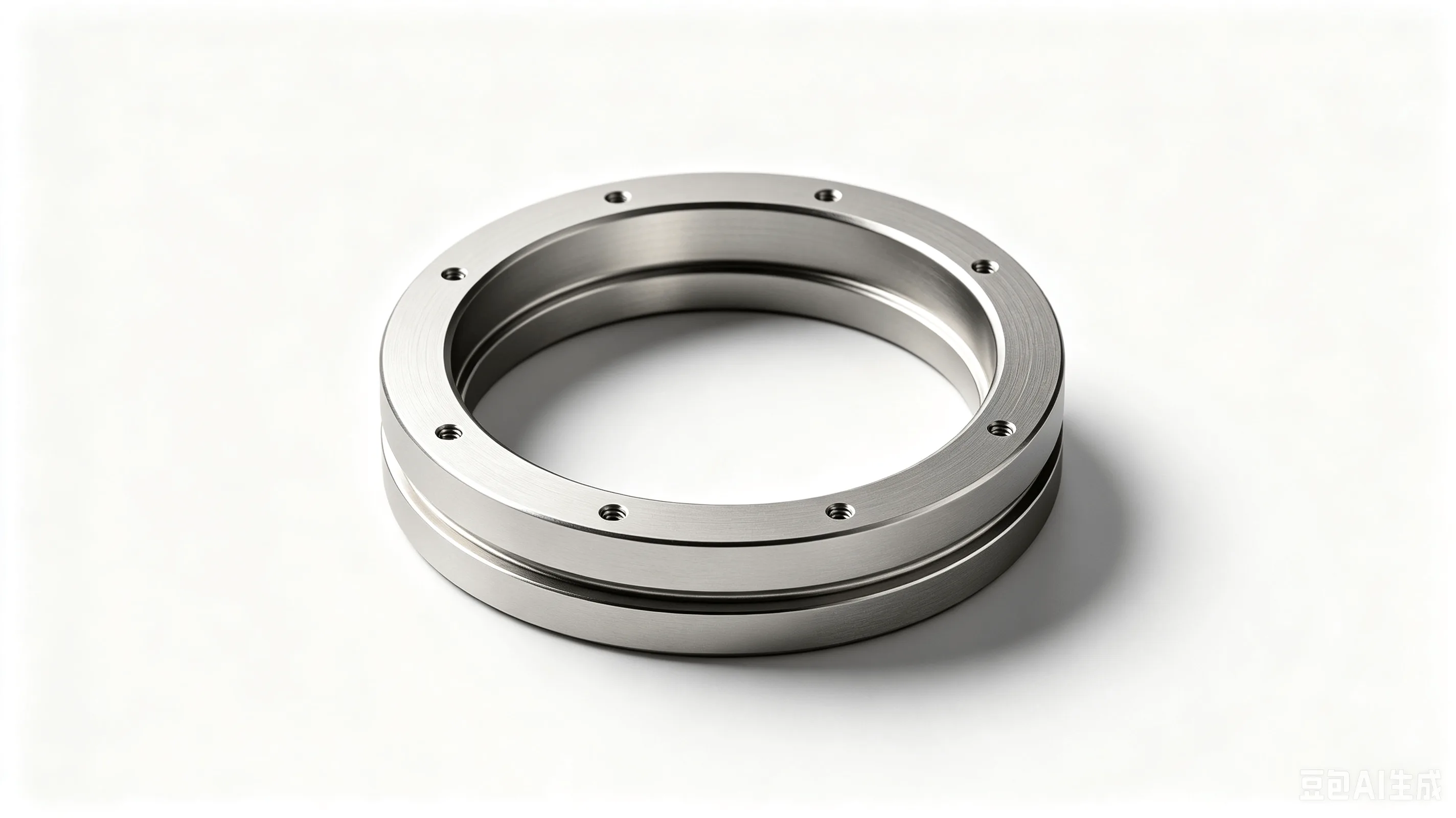 Titanium Lens Retaining Ring (Metrology) — Grade 5 Ti-6Al-4V ELI Product Rendering
