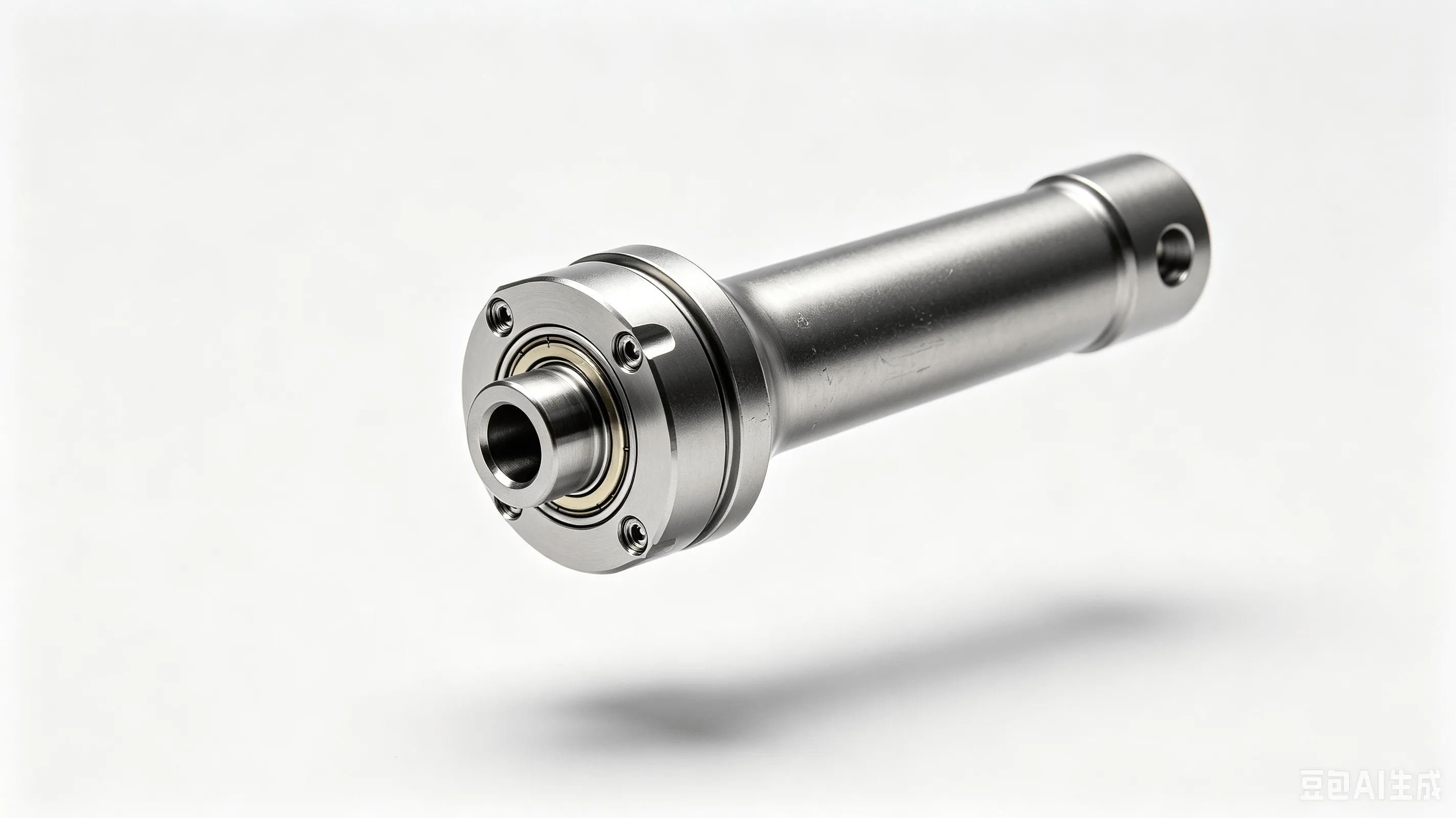 Titanium Main Pivot Axle — Grade 5 Ti-6Al-4V Product Rendering