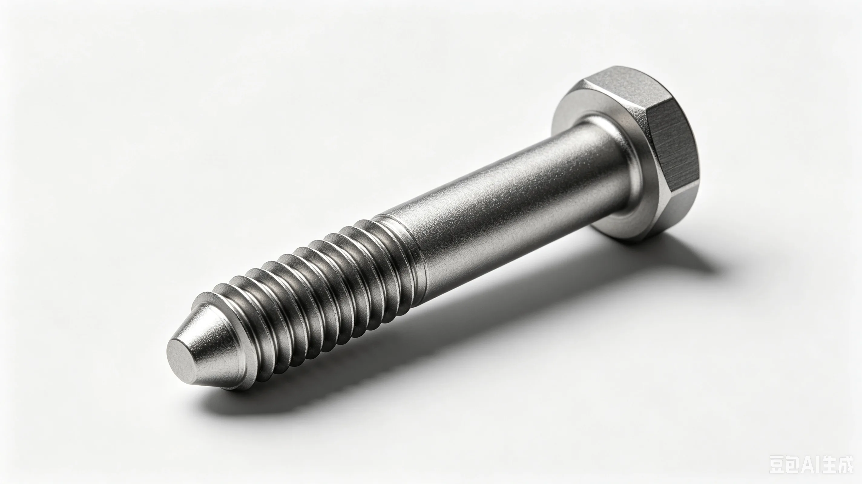 Titanium Pedal Traction Pin — Grade 5 Ti-6Al-4V Product Rendering
