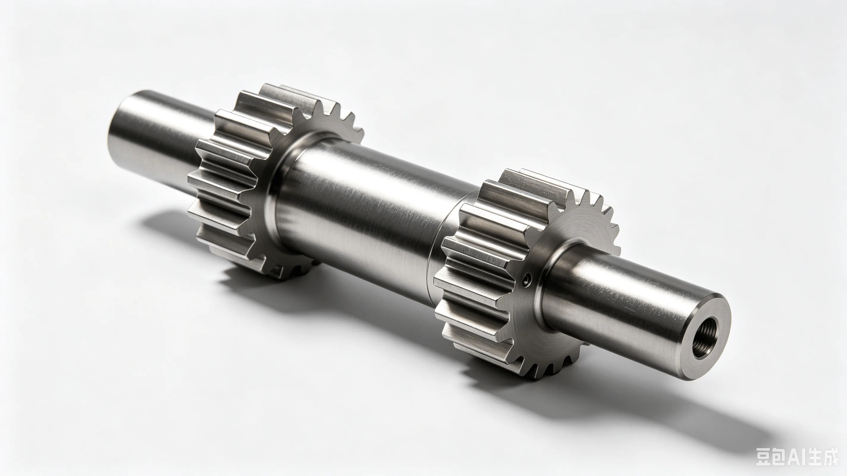 Titanium Plating Rack Spline — Grade 2 CP-Ti Product Rendering