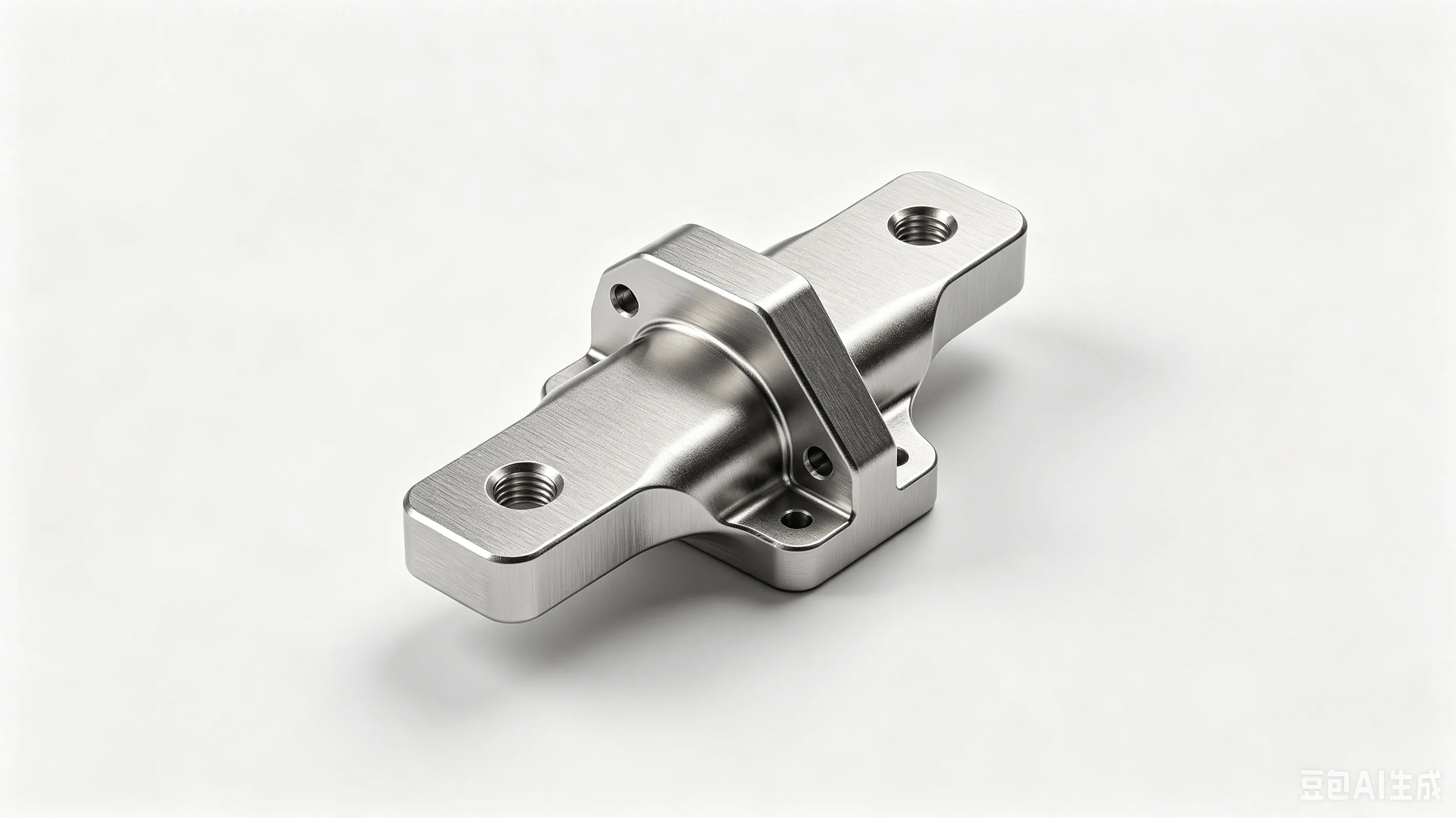 Titanium Quartz Window Retainer — Grade 5 Ti-6Al-4V Product Rendering