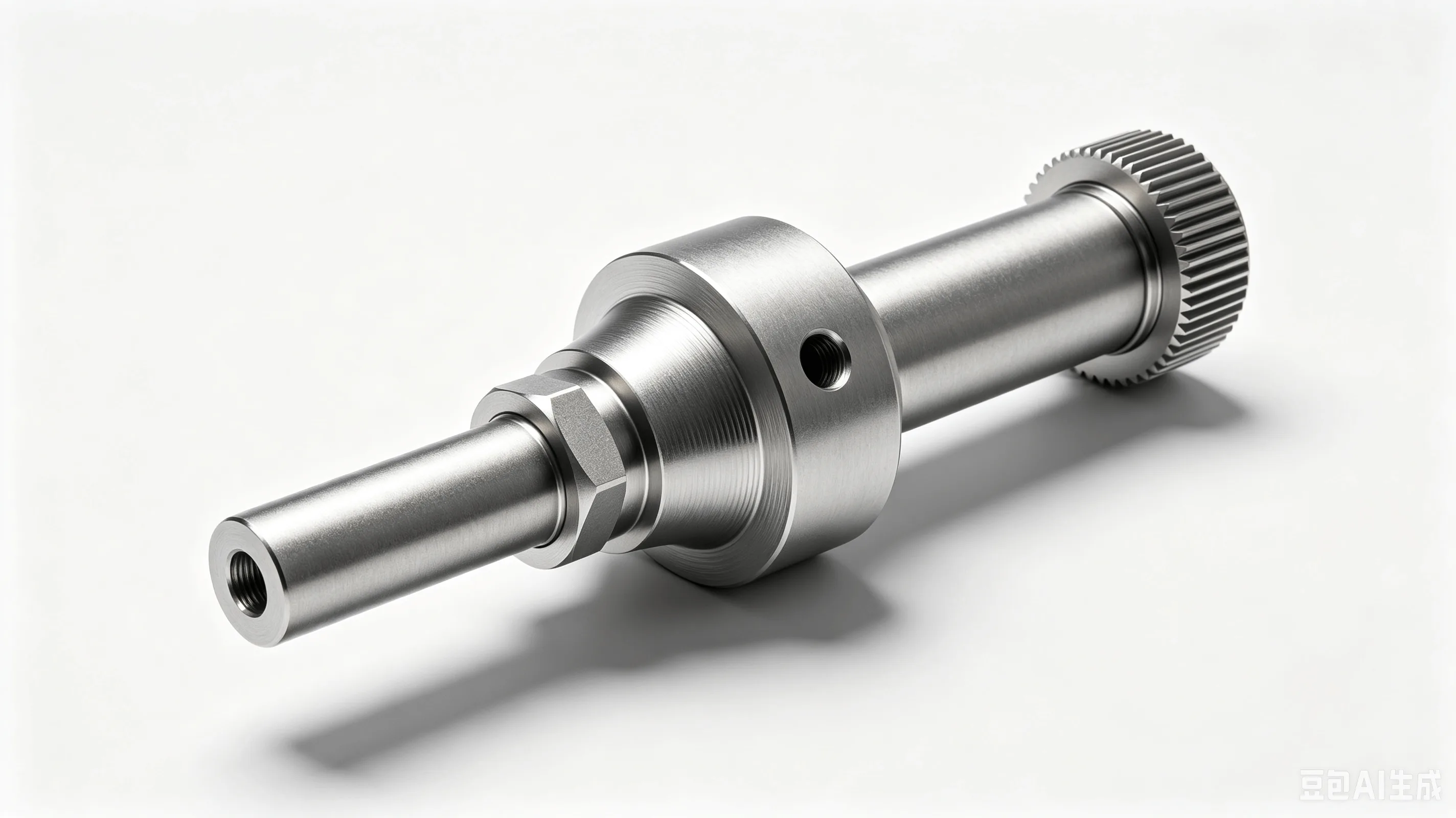 Titanium Ultrasonic Horn 20kHz — Grade 5 Ti-6Al-4V Product Rendering
