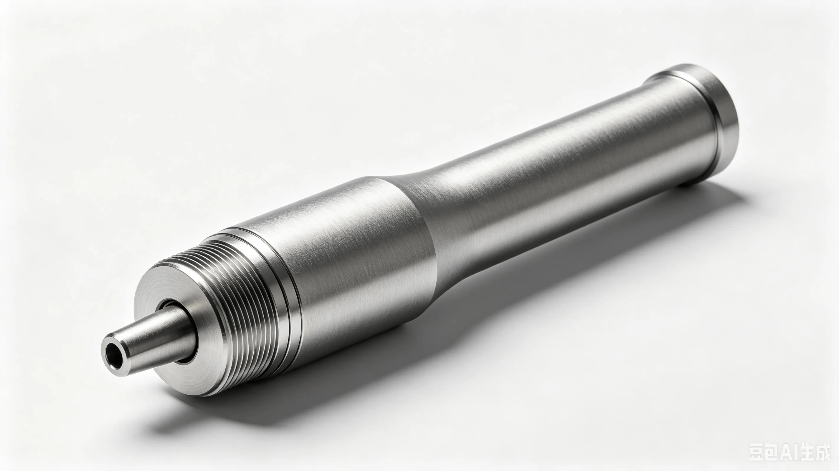 Titanium Ultrasonic Medical Sonotrode 40kHz — Grade 5 Ti-6Al-4V Product Rendering