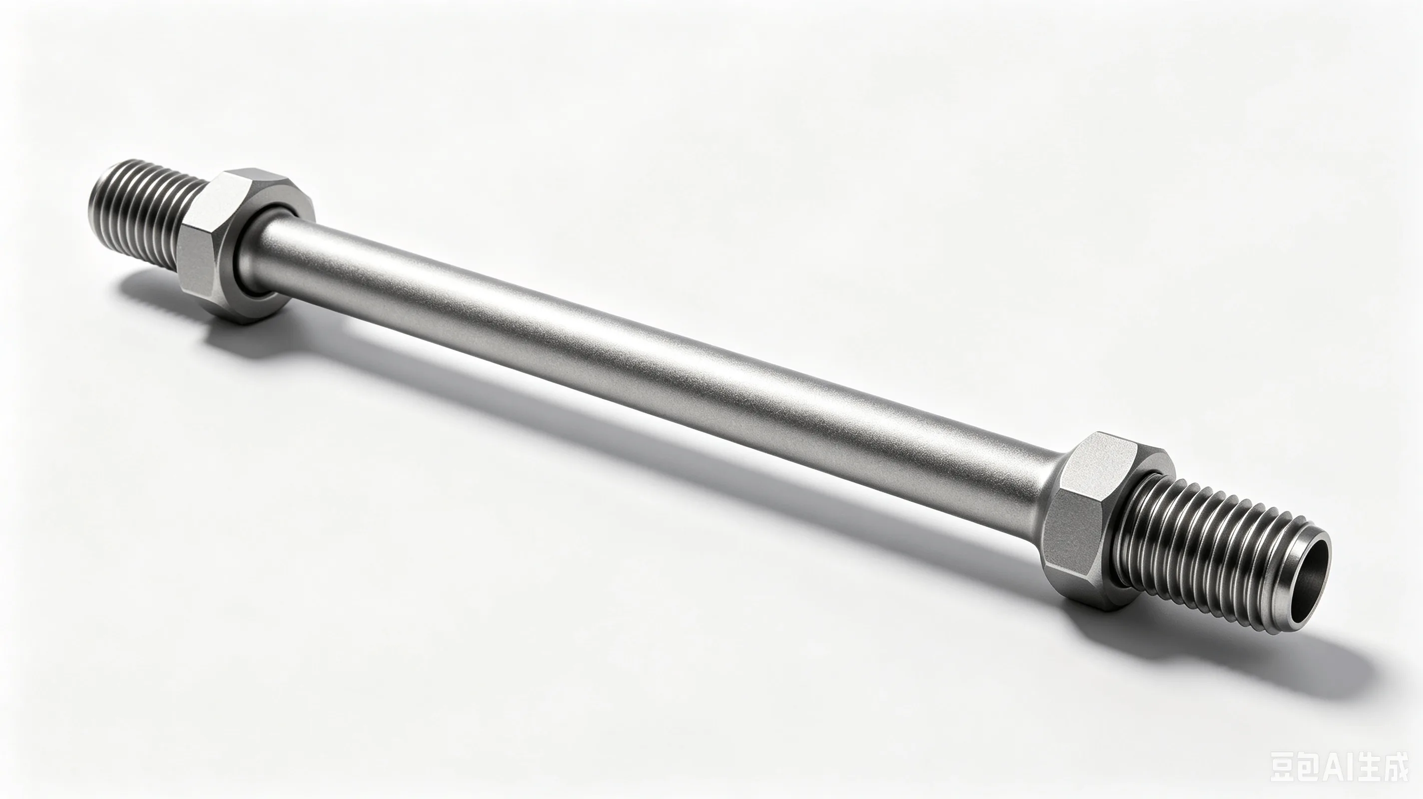 Titanium Wheel Spoke — Grade 5 Ti-6Al-4V Product Rendering