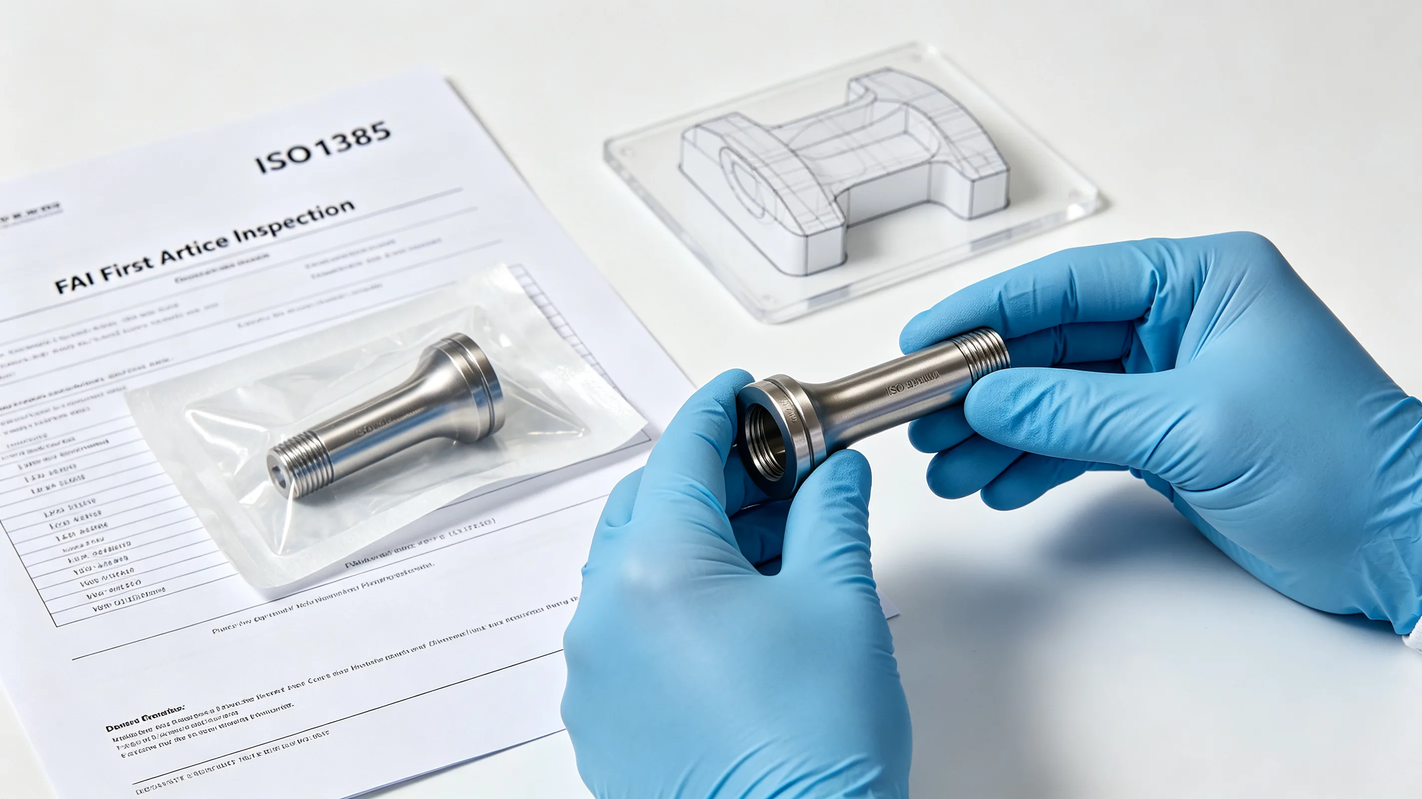 Finished titanium medical implant component