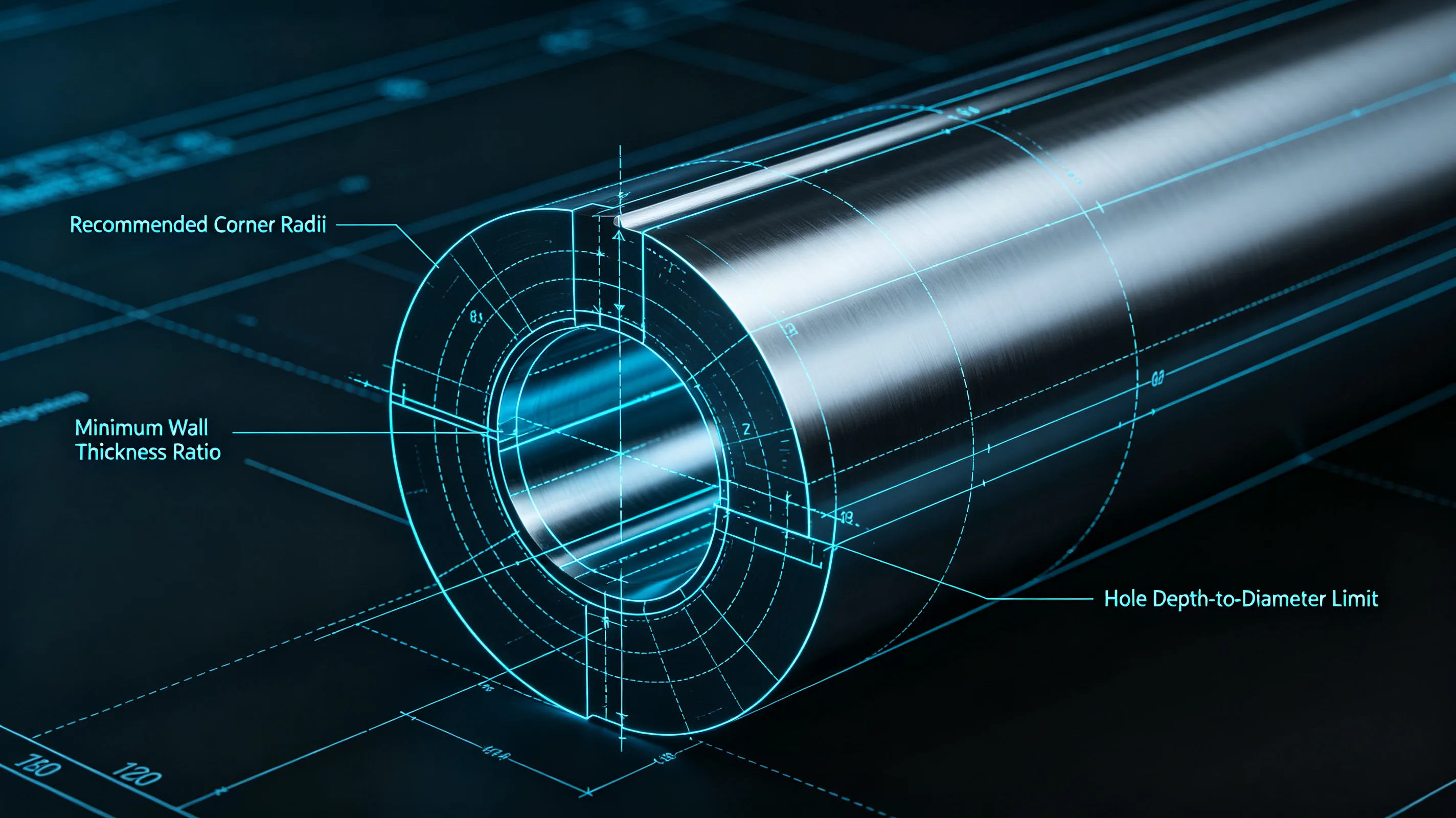 Engineering design review of a titanium CNC machined component
