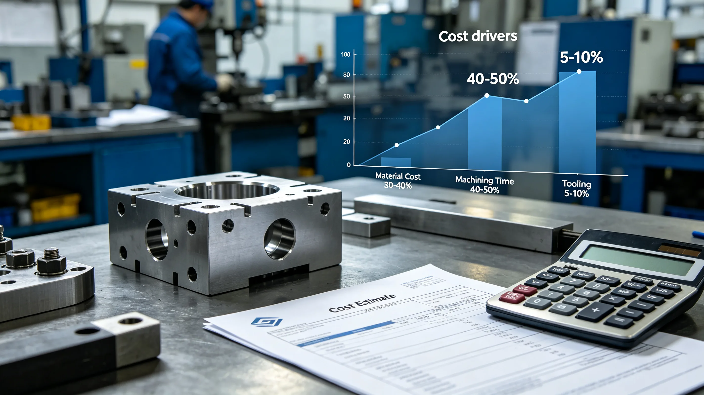 Cost analysis review for titanium machined components