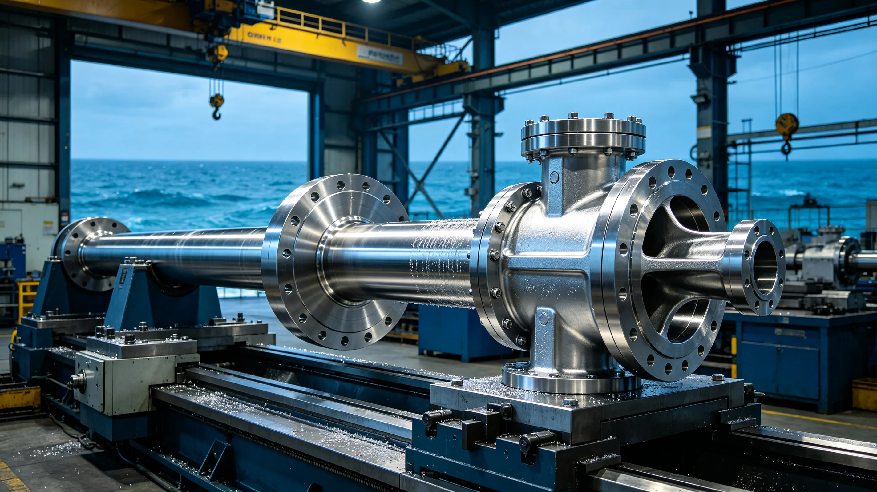Titanium Machining for Marine Components