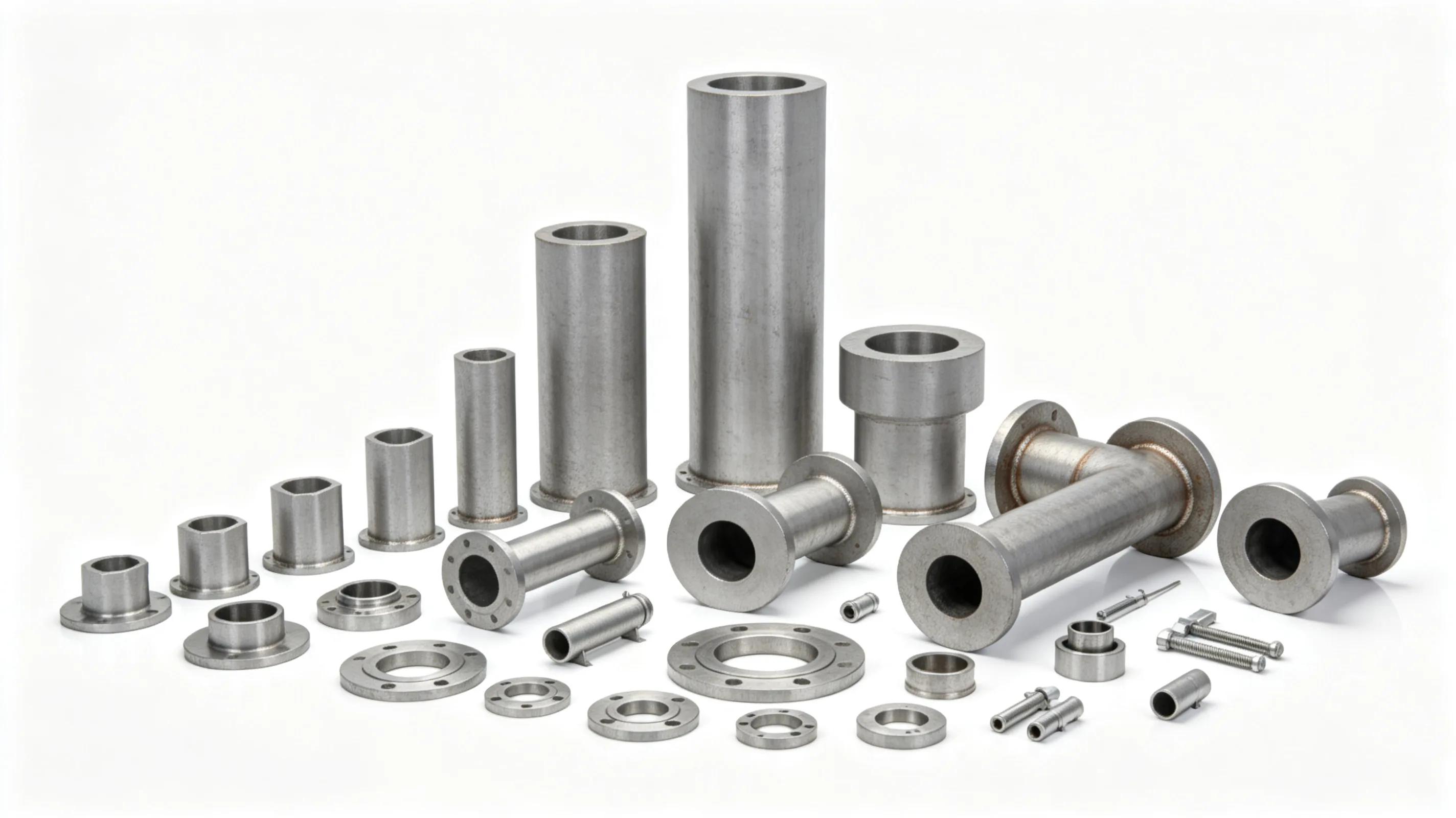 Titanium formed and forged industrial components