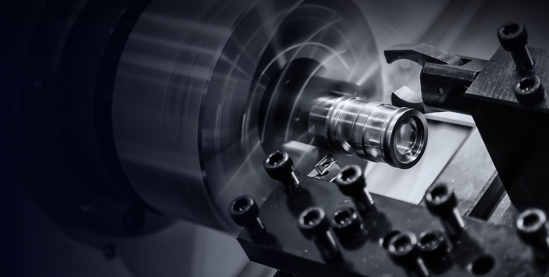 Precision CNC machining of titanium components