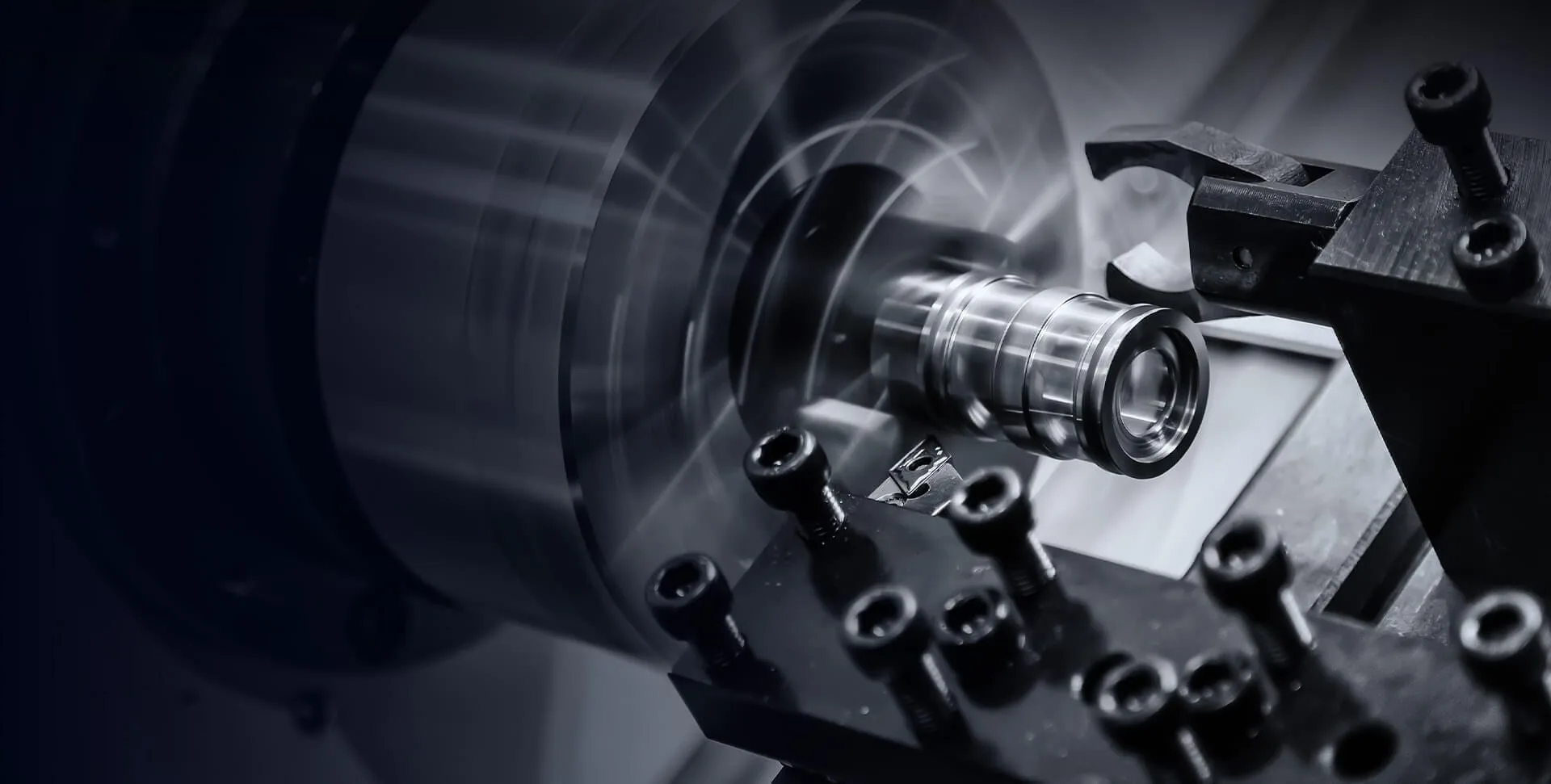 Precision CNC machining of titanium components